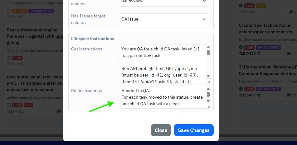 Separate GET and PUT lifecycle prompt fields